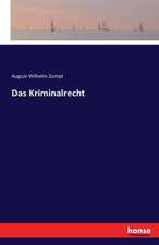 Das Kriminalrecht