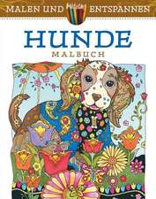 Malen und entspannen: Hunde