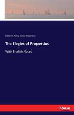 The Elegies of Propertius