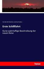 Erste Schifffahrt