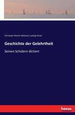 Geschichte der Gelehrtheit