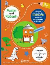 Malen und Rätseln - Lustige Spiele für den Kindergarten (3+)