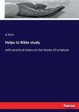 Helps to Bible study