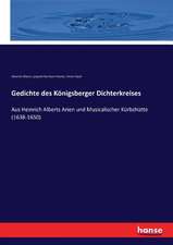 Gedichte des Königsberger Dichterkreises