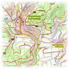 Schmallenberger Sauerland, Bad Fredeburg, - Kahler Asten - Bödefeld - Oberhundem 1:30 000