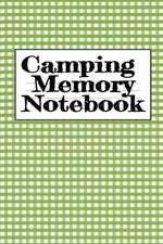 Camping Memory Notebook