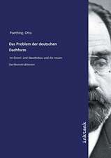Das Problem der deutschen Dachform