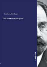 Das Recht der Schauspieler