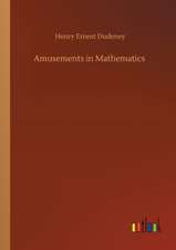 Amusements in Mathematics