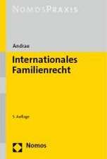 Internationales Familienrecht