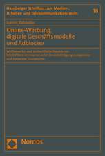 Online-Werbung, digitale Geschäftsmodelle und Adblocker