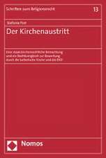 Der Kirchenaustritt