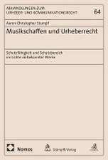 Musikschaffen und Urheberrecht