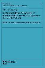 Sachunmittelbare Demokratie im internationalen und interdisziplinären Kontext 2013/2014