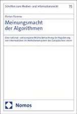 Meinungsmacht der Algorithmen