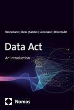 Hennemann, M: Data Act