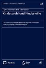 Kindeswohl und Kindeswille