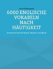 6000 Englische Vokabeln nach Häufigkeit