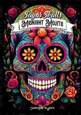 Midnight Mojito Sugar Skulls Coloring Book for Adults