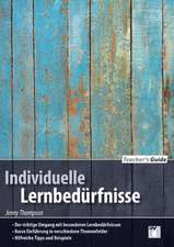 Teacher´s Guide / Individulle Lernbedürfnisse