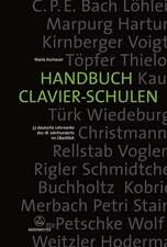 Handbuch Clavier-Schulen