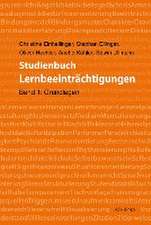 Studienbuch Lernbeeinträchtigungen