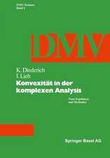 Konvexität in der Komplexen Analysis