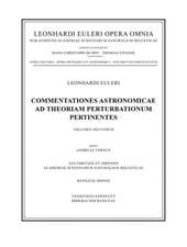 Commentationes astronomicae ad theoriam perturbationum pertinentes 2nd part