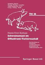 Schweinemast im Offenfront-Tiefstreustall: Eine Beurteilung aus ethologischer, veterinärmedizinischer, ökonomischer und verfahrenstechnischer Sicht