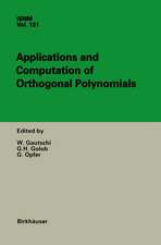 Applications and Computation of Orthogonal Polynomials: Conference at the Mathematical Research Institute Oberwolfach, Germany March 22–28, 1998