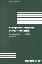 European Congress of Mathematics: Barcelona, July 10–14, 2000, Volume I