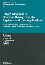 Recent Advances in Operator Theory, Operator Algebras, and their Applications: XIXth International Conference on Operator Theory, Timisoara (Romania), 2002