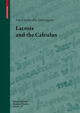 Lacroix and the Calculus