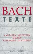 Bach Texte