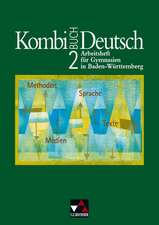 Kombi-Buch Deutsch 2. Arbeitsheft. Baden-Württemberg