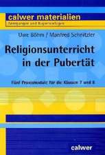 Religionsunterricht in der Pubertät