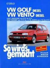 So wird's gemacht. VW Golf Diesel. VW Vento Diesel. 64/110 PS