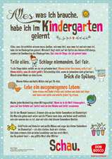 Alles, was ich brauche, habe ich im Kindergarten gelernt