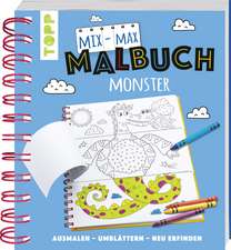 Mix-Max-Malbuch Monster