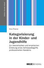 Kategorisierung in der Kinder- und Jugendhilfe