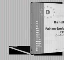 Handbuch des Fahrerlaubnisrechts