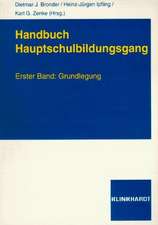 Handbuch Hauptschulbildungsgang 1. Grundlegung