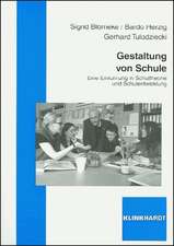 Gestaltung von Schule