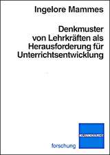 Denkmuster von Lehrkräften als Herausforderung für Unterrichtsentwicklung