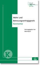 Wohn- und Betreuungsvertragsgesetz