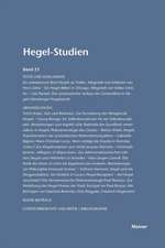 Hegel-Studien Band 23 (1988)