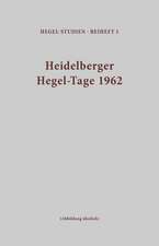 Heidelberger Hegel-Tage 1962