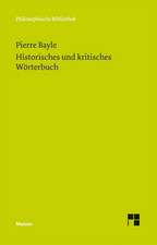 Historisches und kritisches Wörterbuch