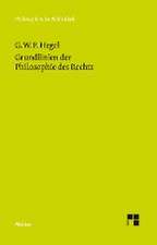 Grundlinien der Philosophie des Rechts