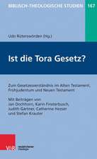 Ist Die Tora Gesetz?